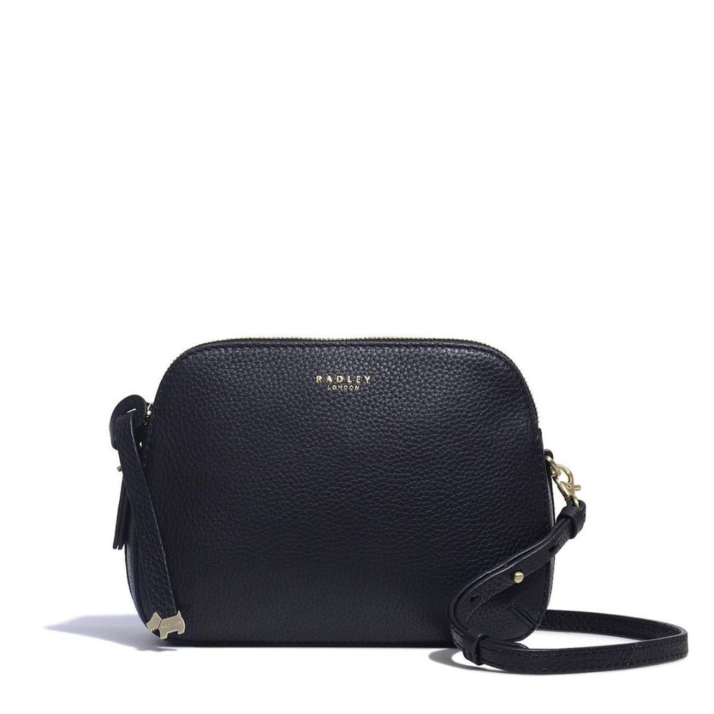 Radley Dukes Place Medium Ziptop Crossbody Bag - Black - Beales department store