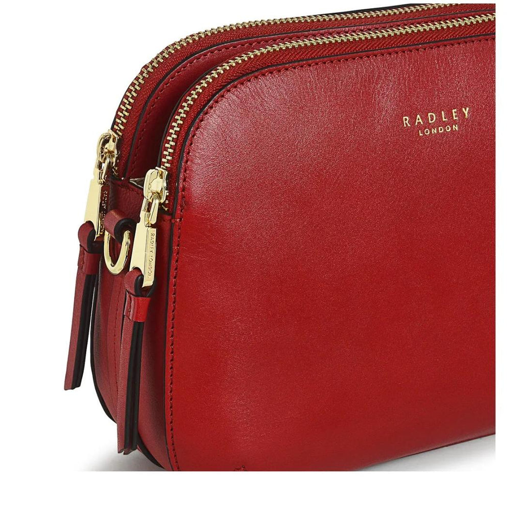 Radley Dukes Place Medium Ziptop Crossbody Bag - Poinsettia - Beales department store
