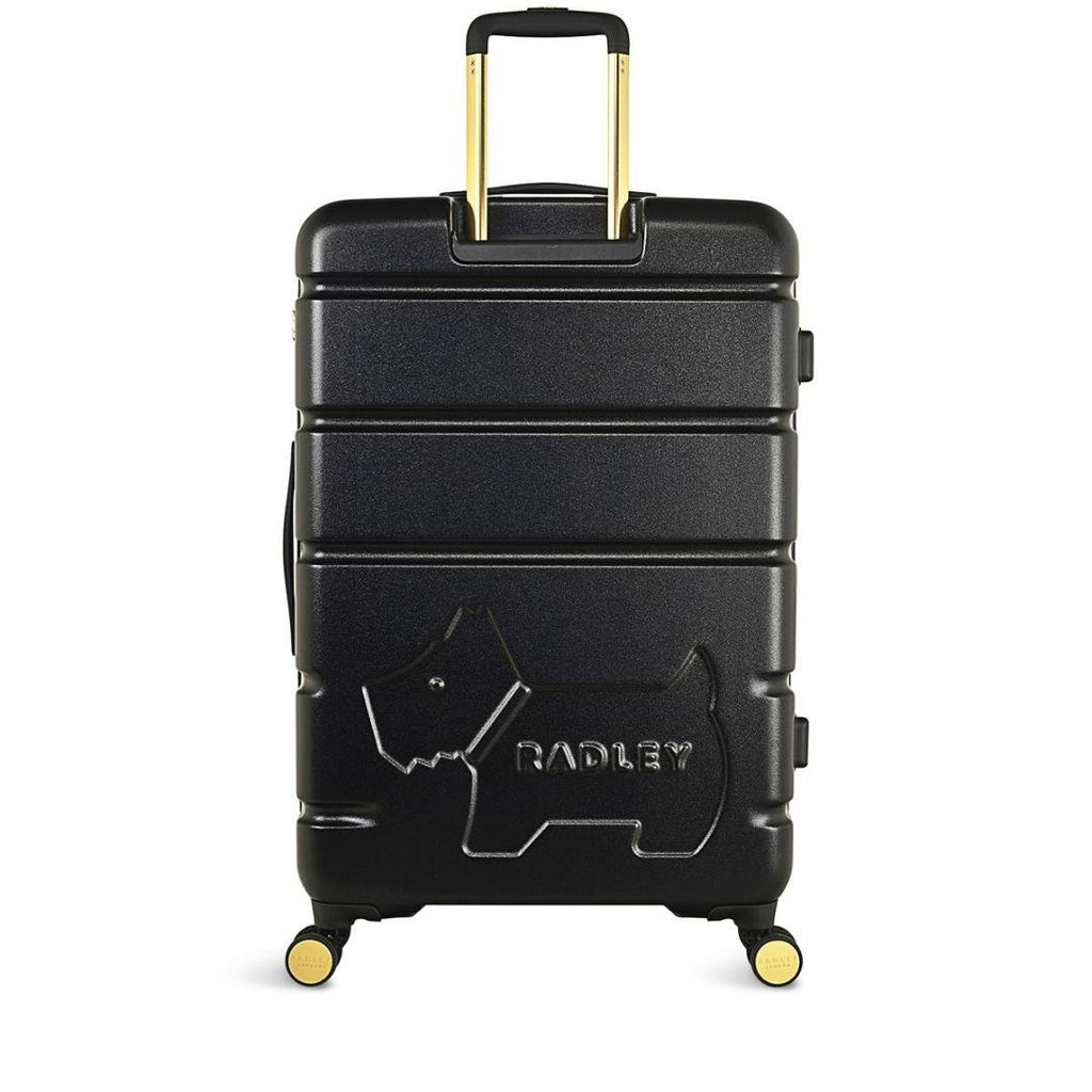 Radley Lexington 4 Wheel Large Suitcase - Black - Beales department store