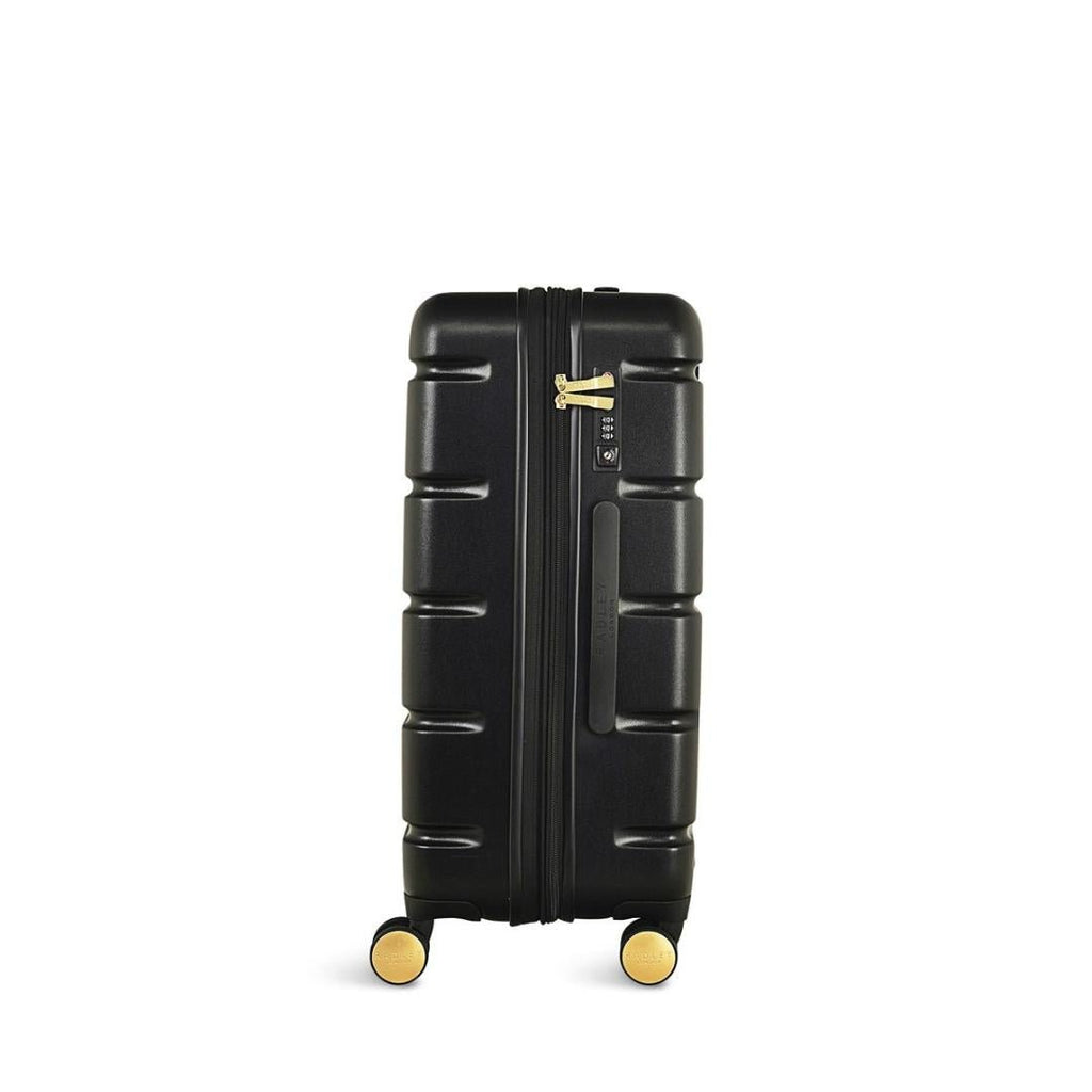 Radley Lexington 4 Wheel Medium Suitcase - Black - Beales department store