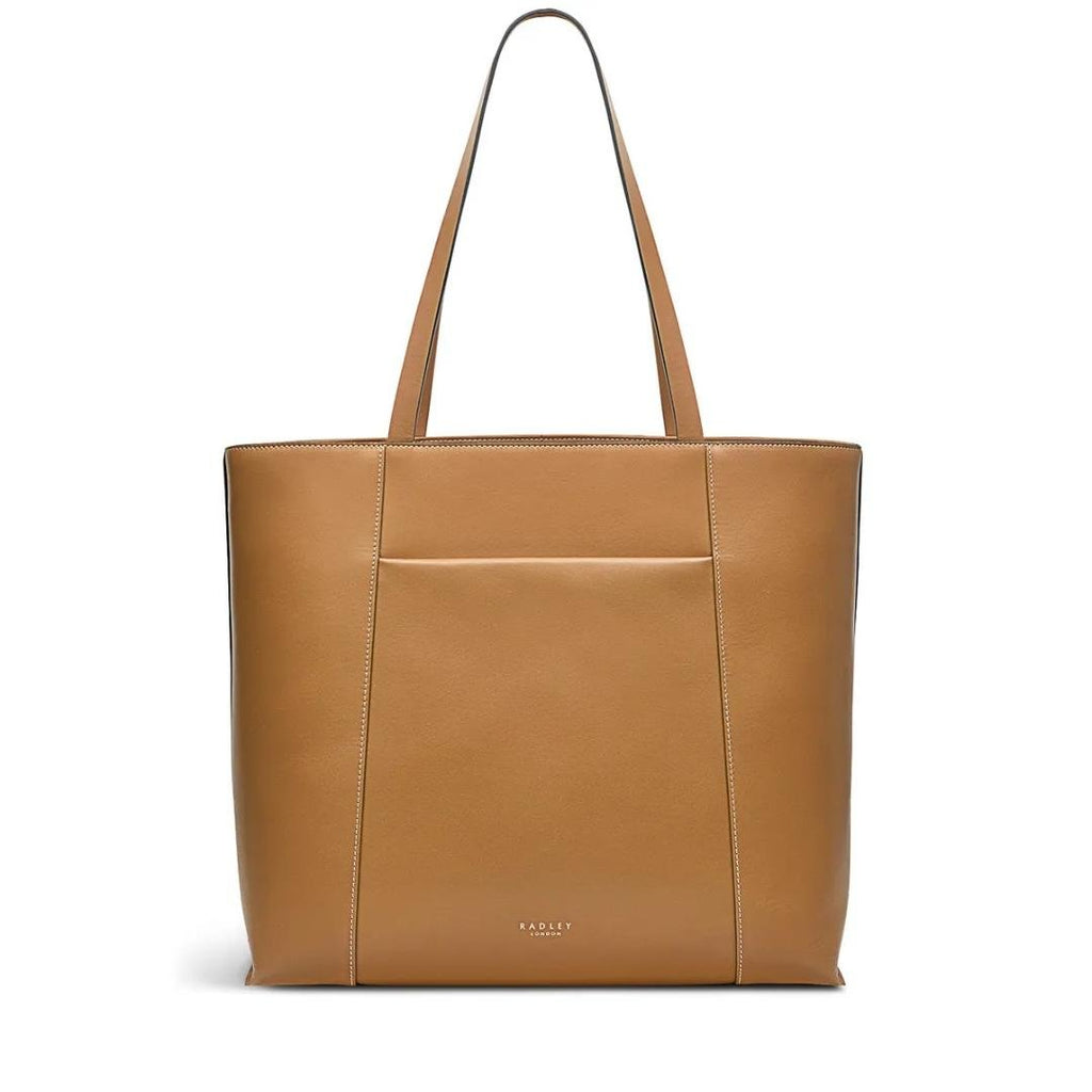 Radley Museum Street Spring Bulbs Medium Ziptop Tote Bag - Butterscotch - Beales department store