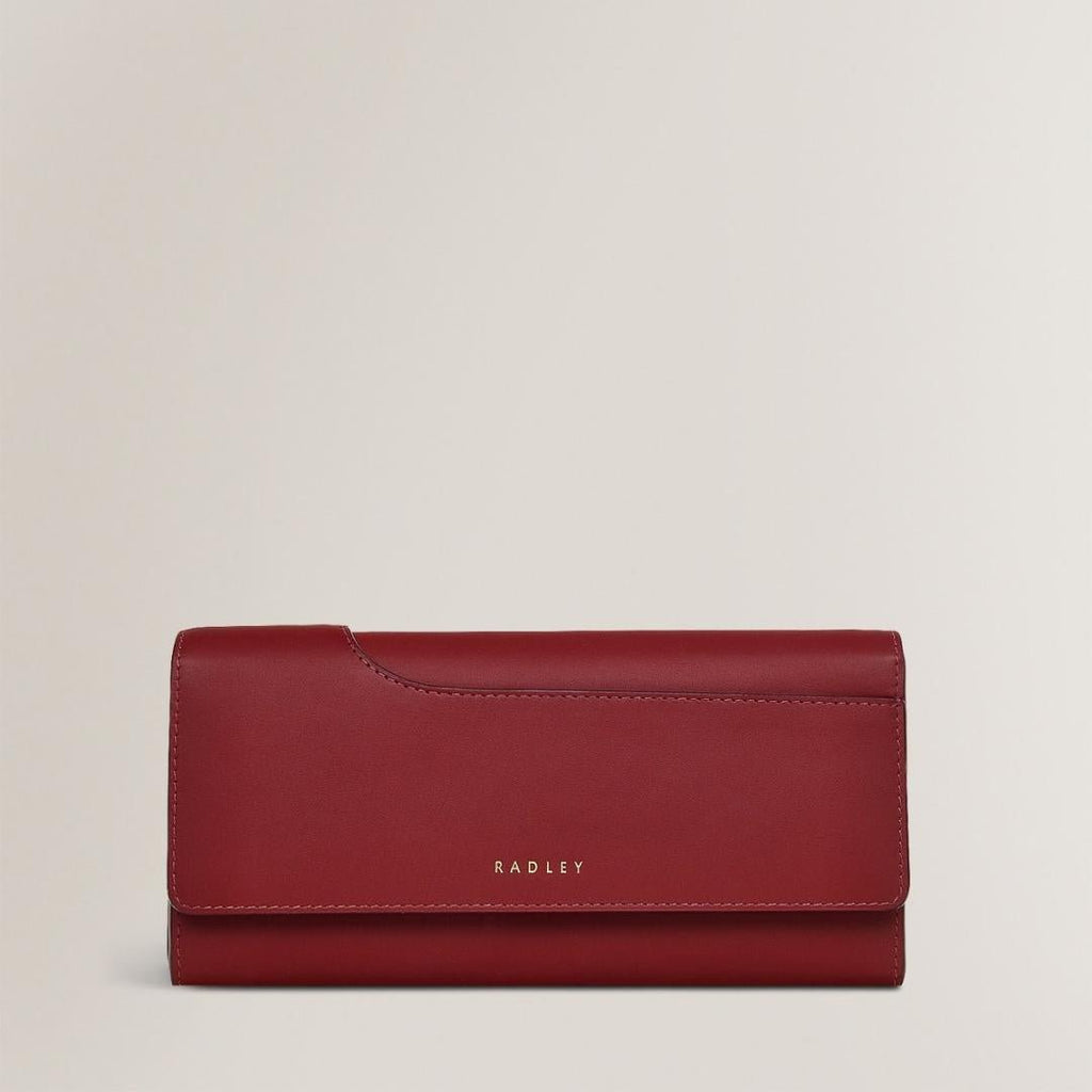 Radley Pockets 2.0 Large Flapover Matinee Purse - Cranberry - Beales department store