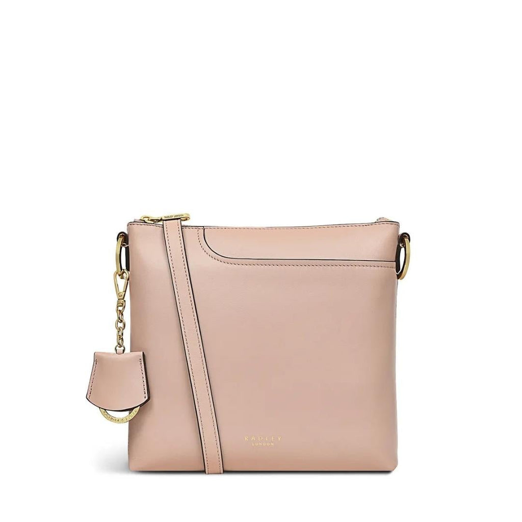 Radley Pockets 2.0 Small Ziptop Crossbody Bag - Prairie Pink - Beales department store