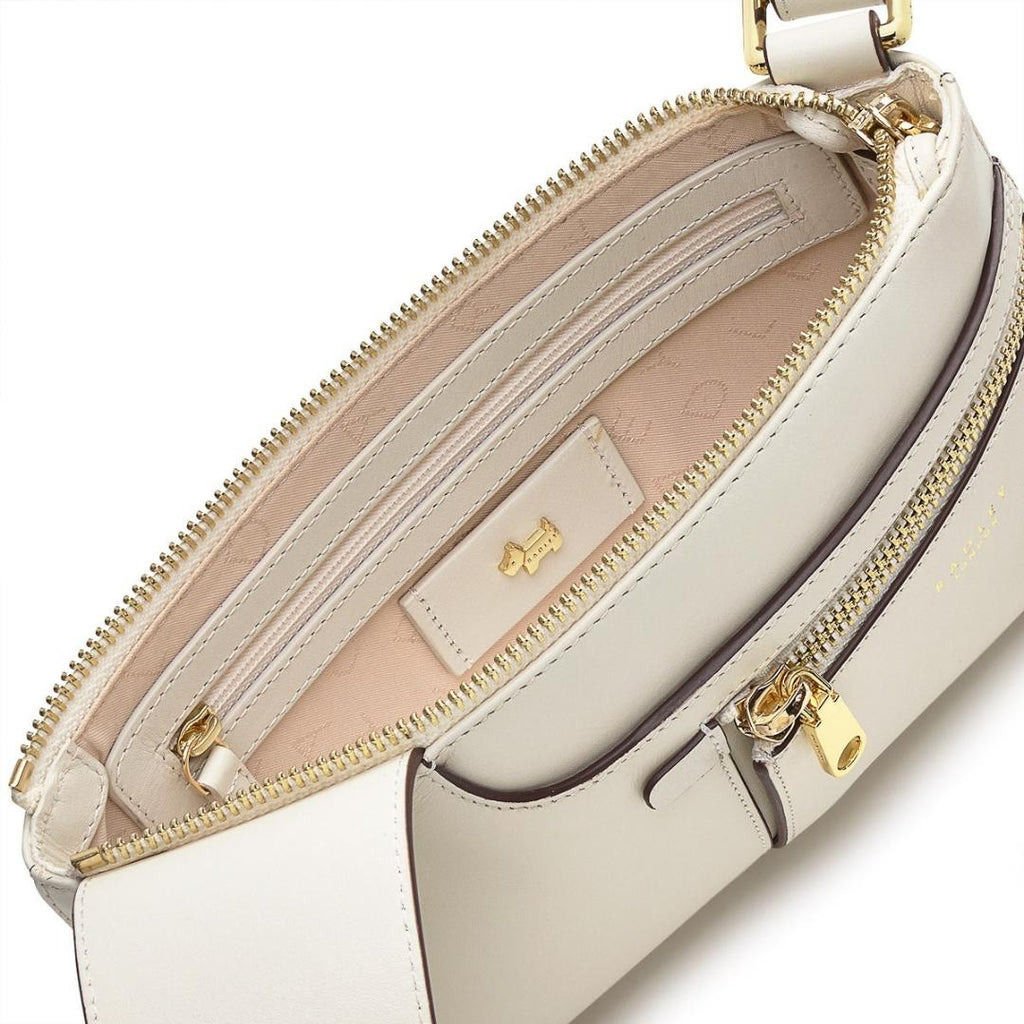 Radley Pockets Icon Mini Ziptop Crossbody Bag - Chalk - Beales department store