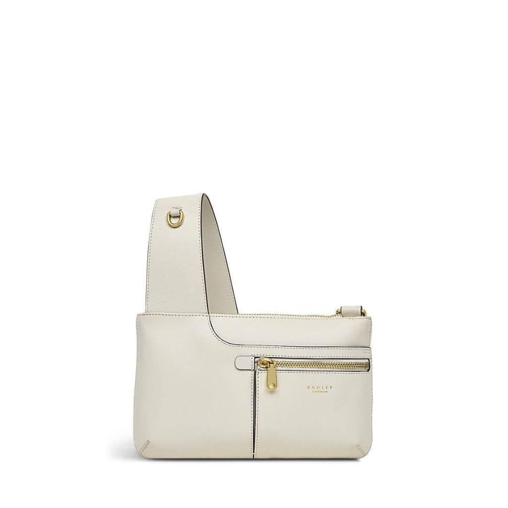 Radley Pockets Icon Mini Ziptop Crossbody Bag - Chalk - Beales department store