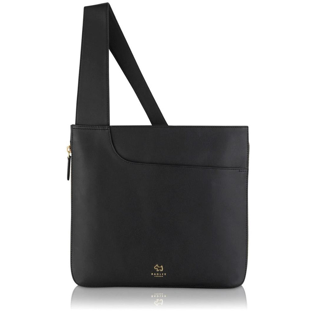 Radley Pockets Large Zip Around Crossbody Bag - Black - Beales department store