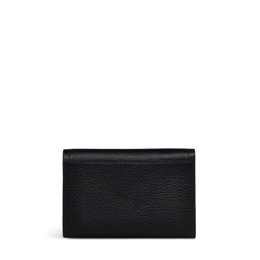 Radley Robin Medium Flapover Purse - Black - Beales department store