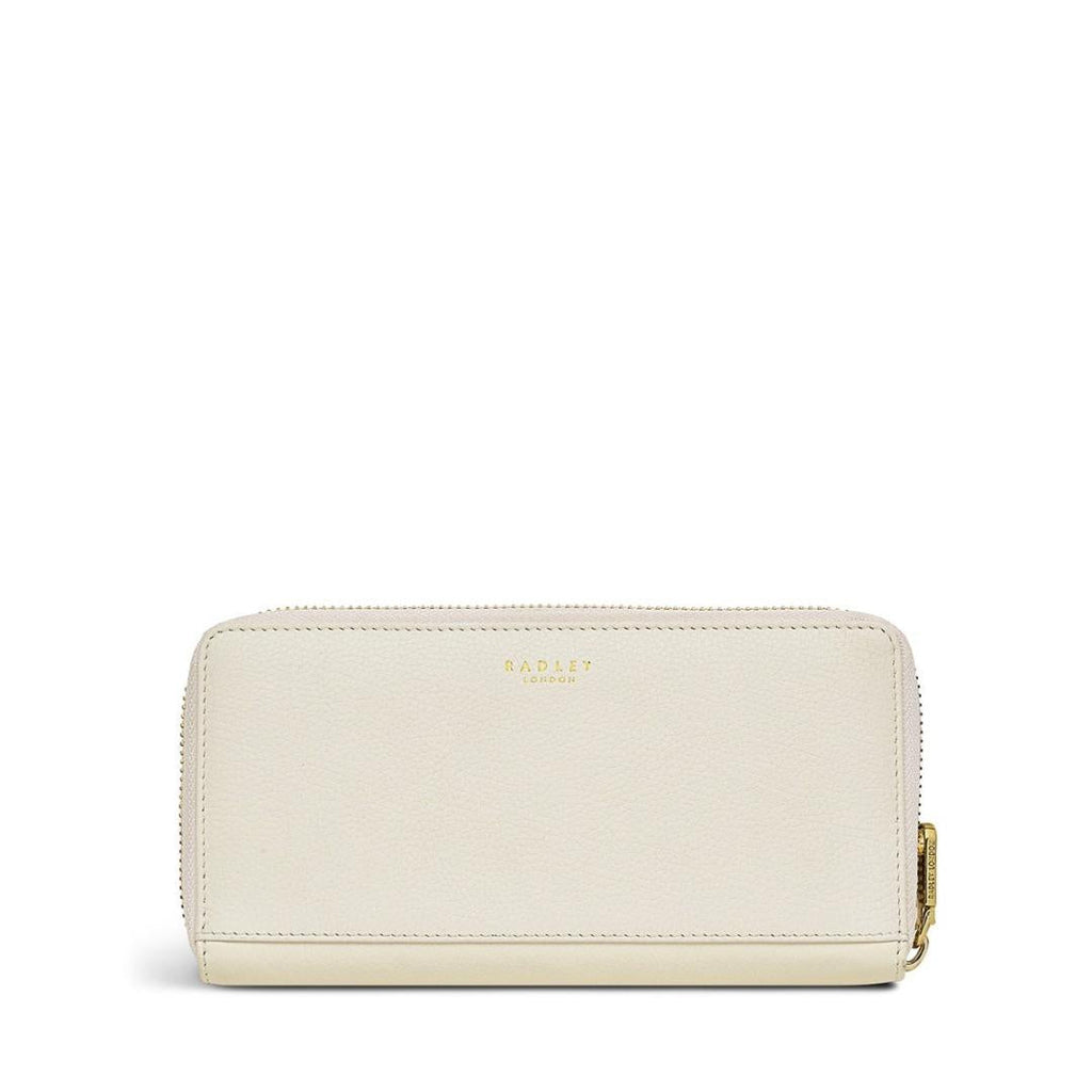 Radley Sail Away Large Zip Around Matinee Purse - Chalk - Beales department store