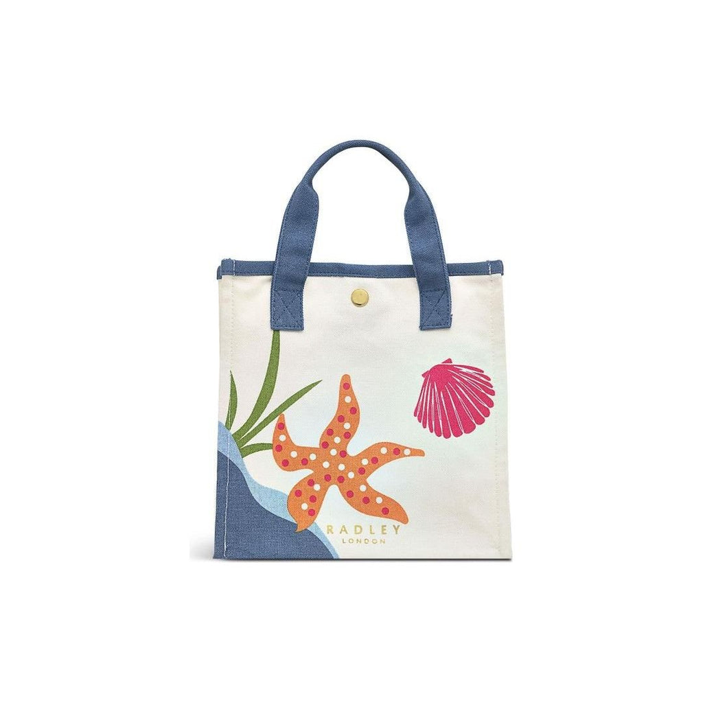 Radley Seas The Day Small Open Top Grab Bag - Natural - Beales department store