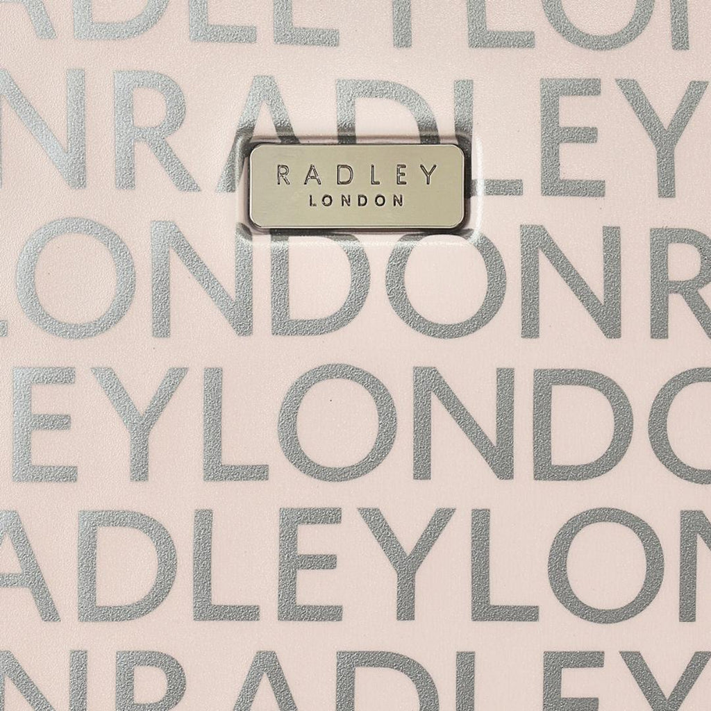 Radley Signature Logo 4 Wheel Medium Suitcase 68cm - Marshmallow - Beales department store