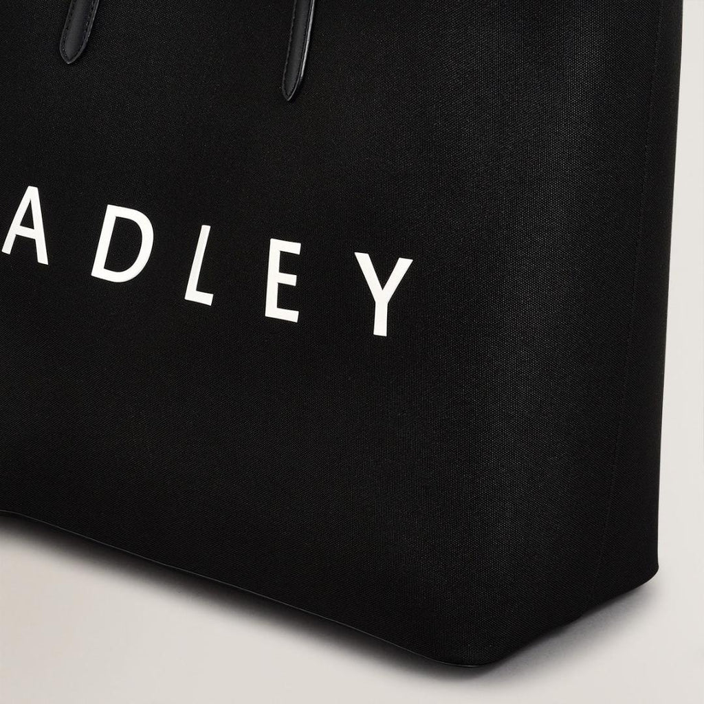 Radley Southwell Gardens Large Open Top Tote Bag - Black - Beales department store