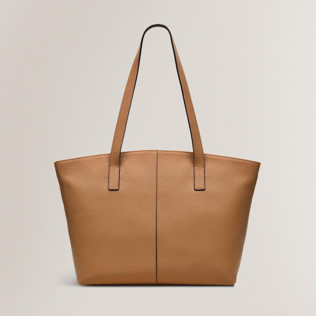 Radley Sycamore Grove Medium Ziptop Tote Bag - Dark Butter - Beales department store