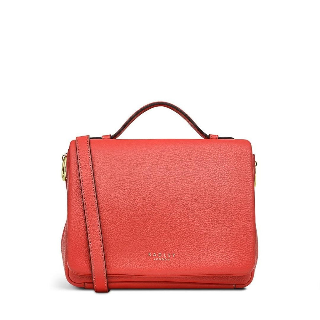 Radley Weston Street Small Flapover Crossbody Bag - Lava - Beales department store