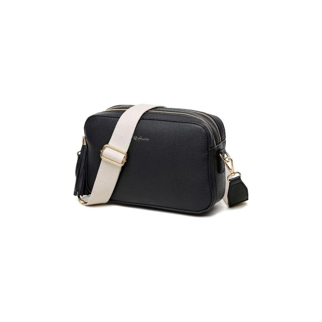 Raffaella Camera Bag - Black - Beales department store