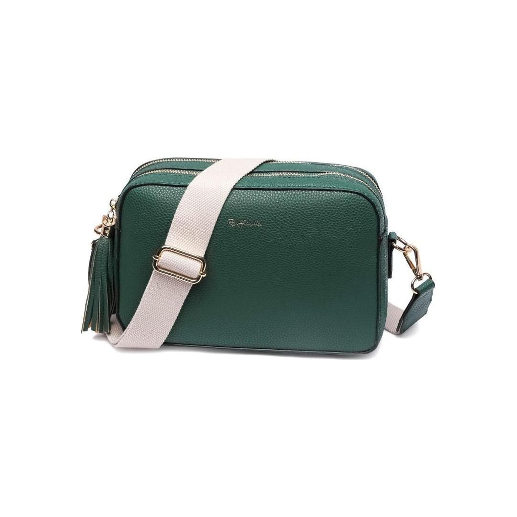 Raffaella Camera Bag - Green - Beales department store