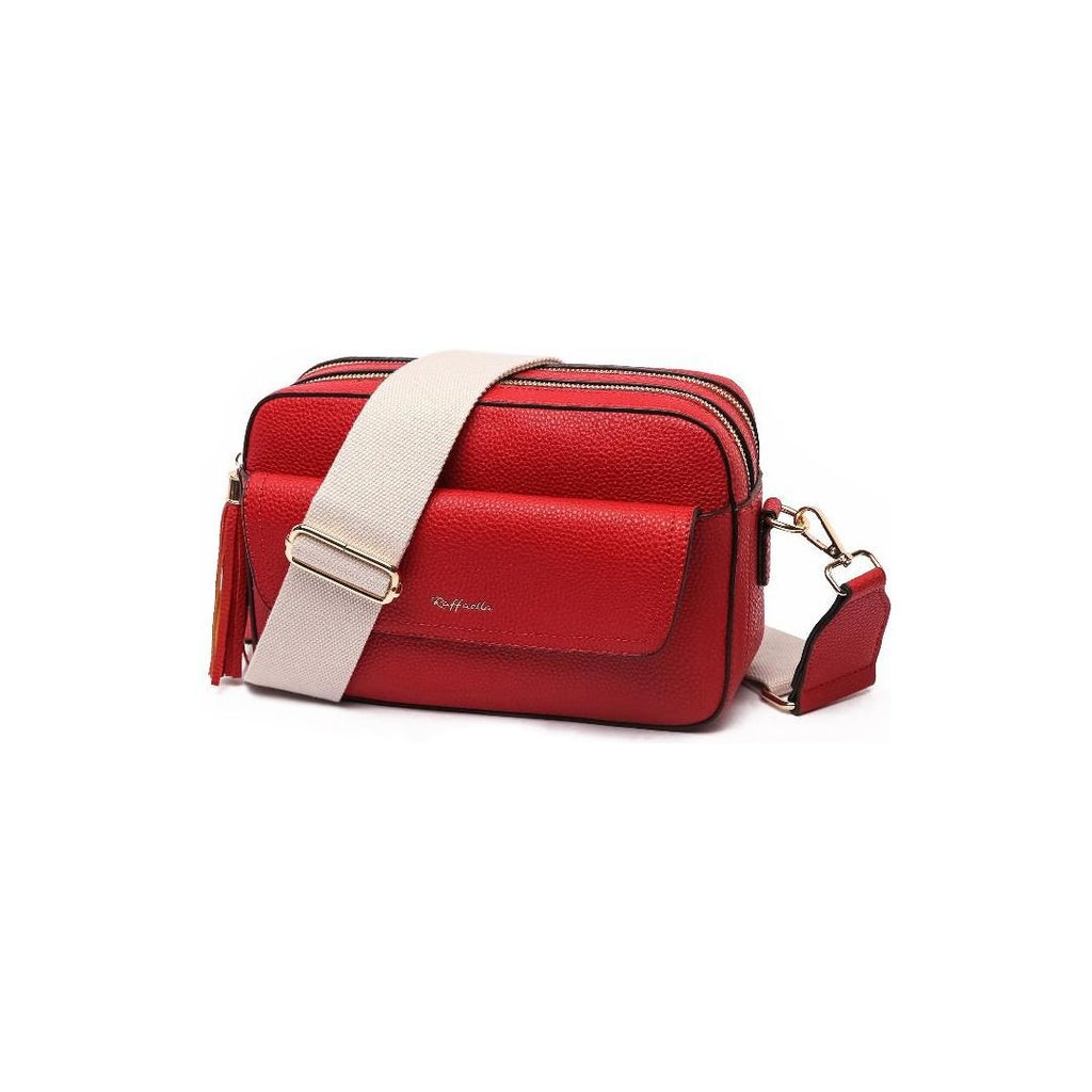 Raffaella Crossbody Pocket Camera Bag - Red - Beales department store