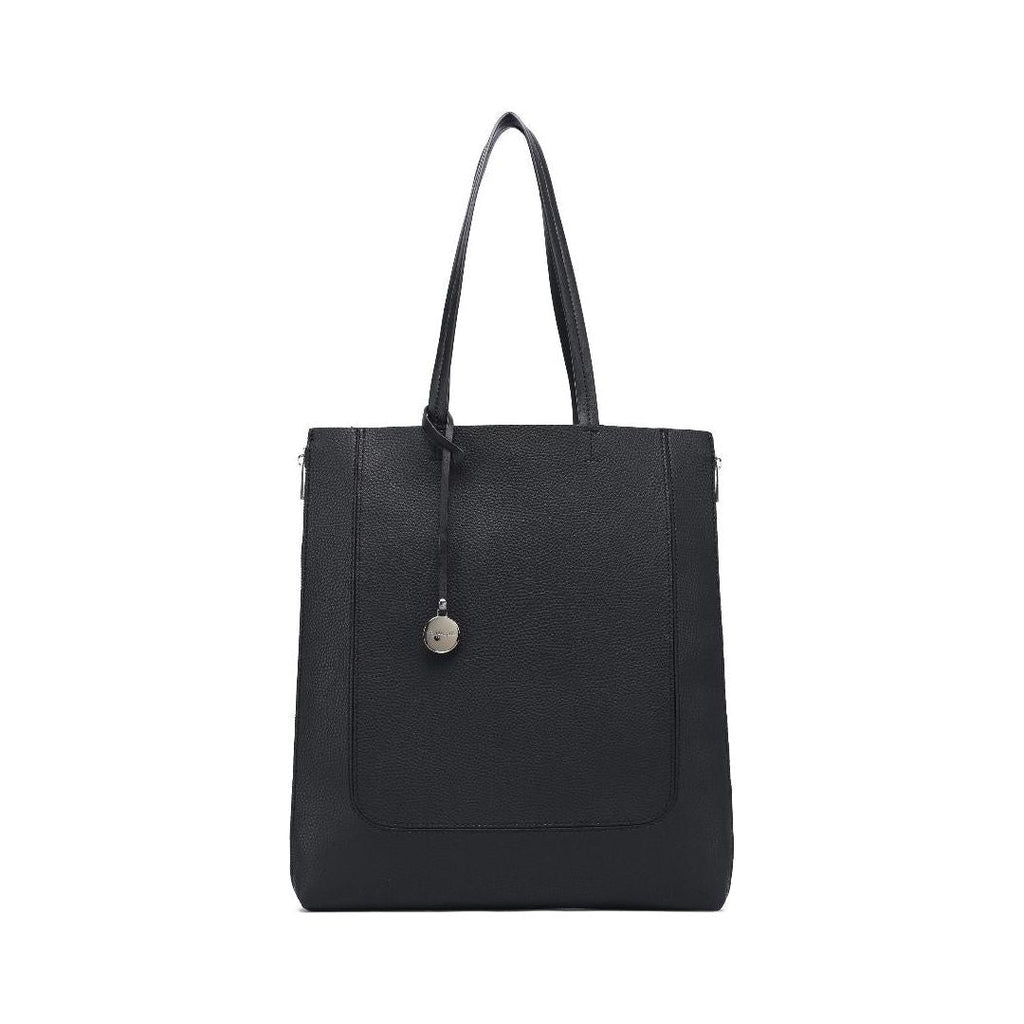 Raffaella Large Shopper Bag - Black - Beales department store