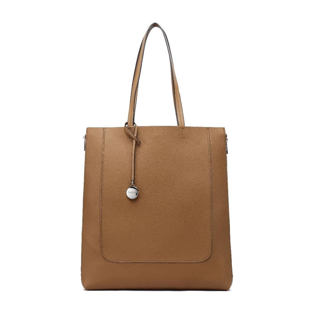 Raffaella Large Shopper Bag - Tan - Beales department store