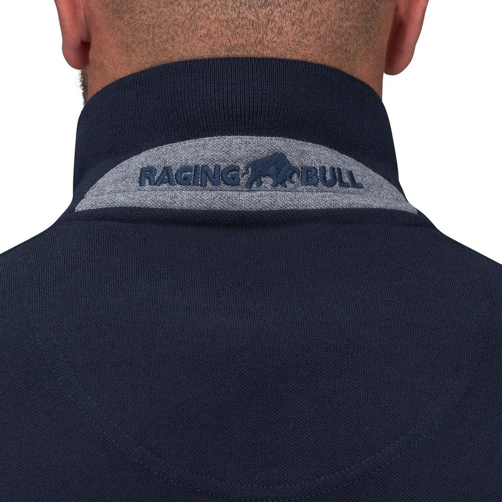 Raging Bull Classic Organic Polo - Navy - Beales department store