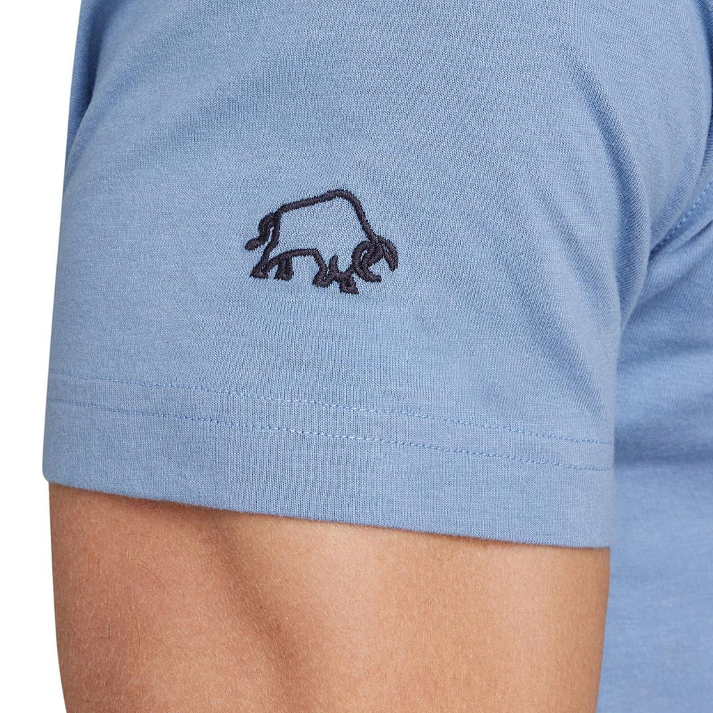 Raging Bull On Tour T - Shirt - Chambray - Beales department store