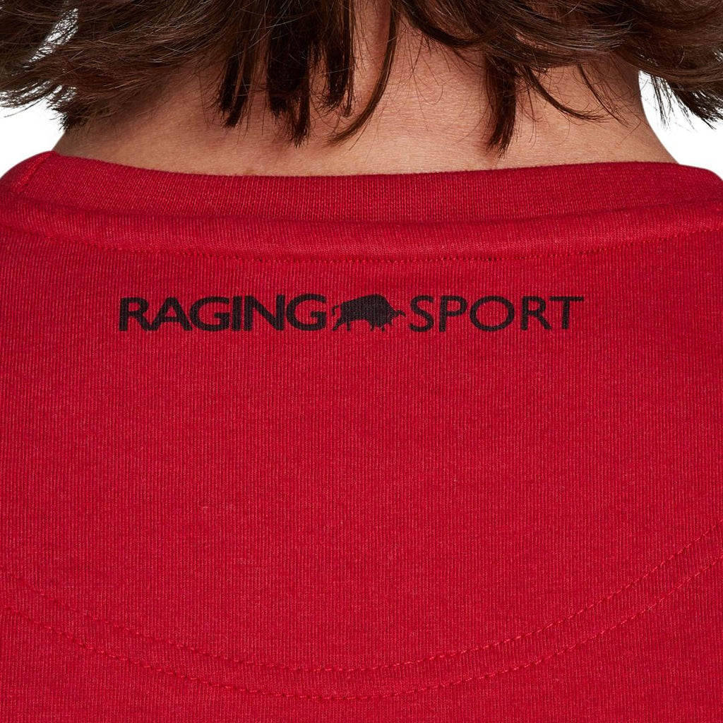 Raging Bull RB Sport Bull T - Shirt - Red - Beales department store