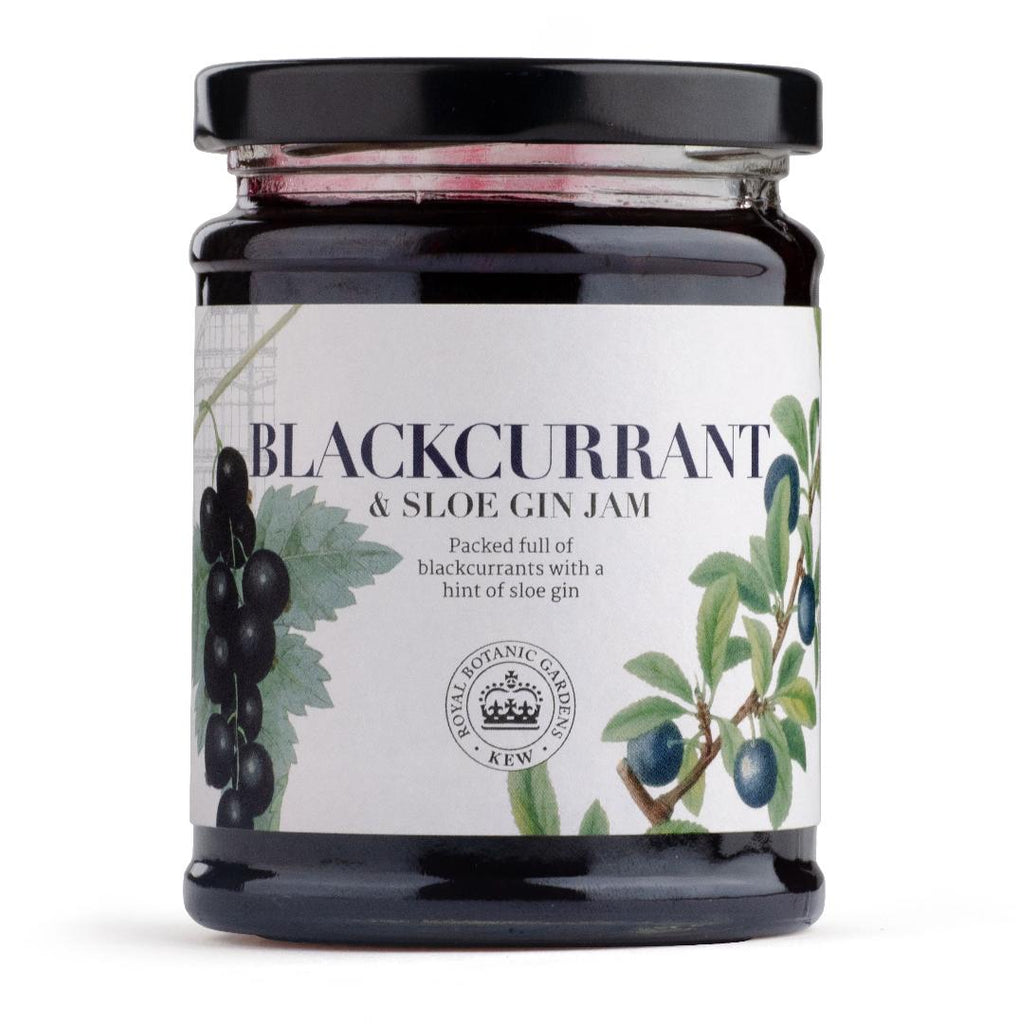 Rbg Kew Blackcurrant And Sloe Gin Extra Jam - Beales department store