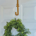 Gold Metal Christmas Tree Wreath Hanger- 5 Inner Pack