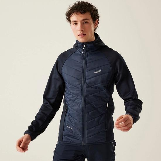 Regatta Andreson VIII Hybrid Jacket - Navy - Beales department store