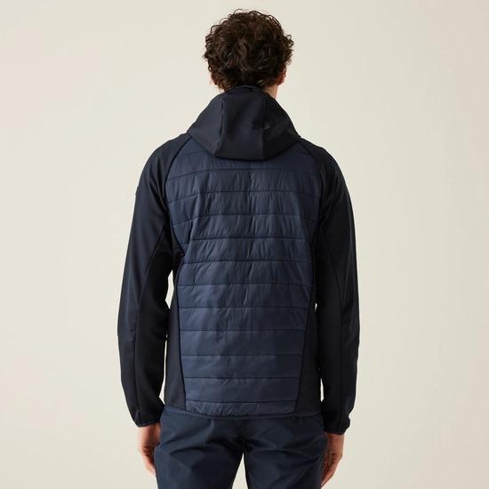 Regatta Andreson VIII Hybrid Jacket - Navy - Beales department store