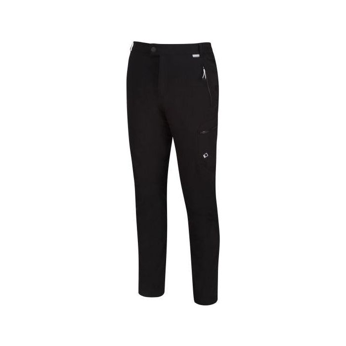 Regatta Highton Winter Multi Pocket Walking Trousers Black - Beales department store