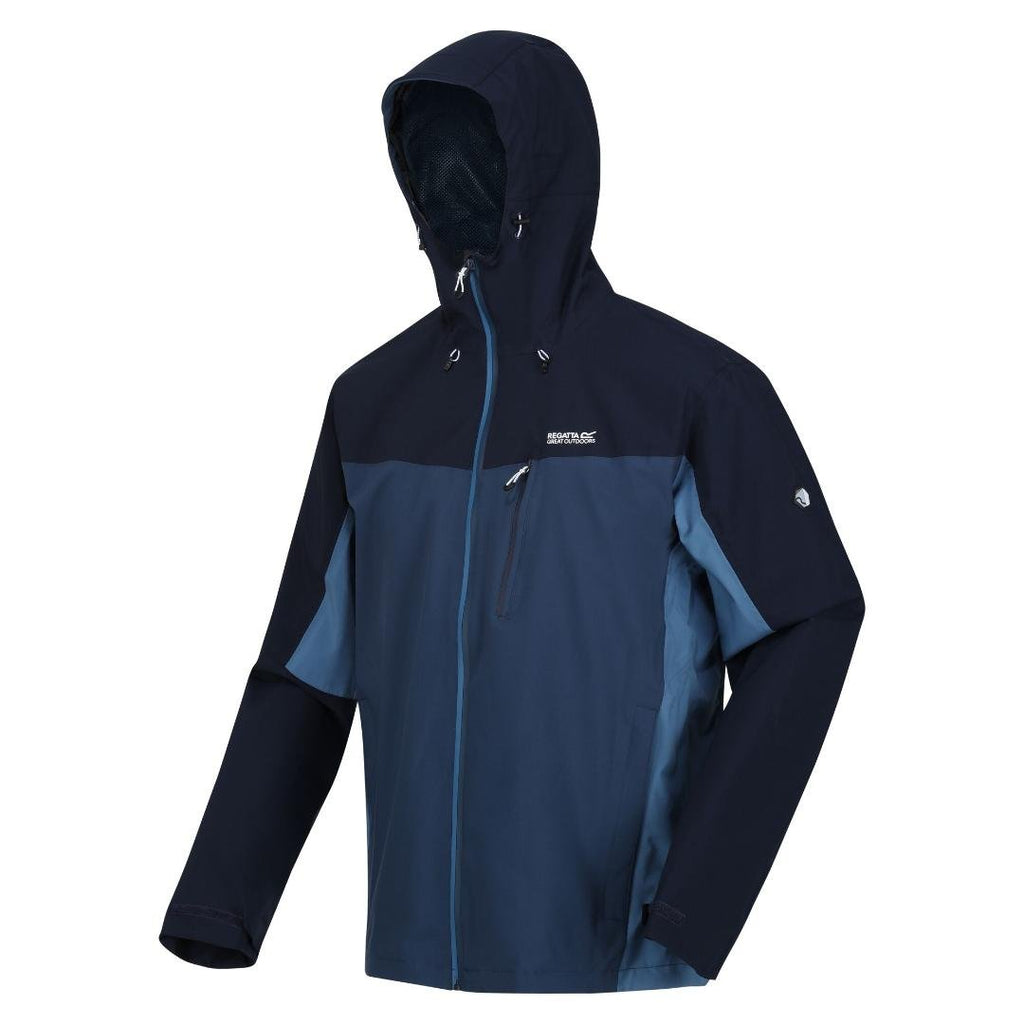 Regatta Men's Birchdale Waterproof Jacket - Blue Wing Navy - Beales department store