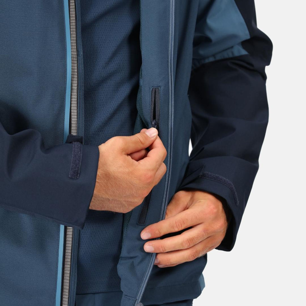 Regatta Men's Birchdale Waterproof Jacket - Blue Wing Navy - Beales department store