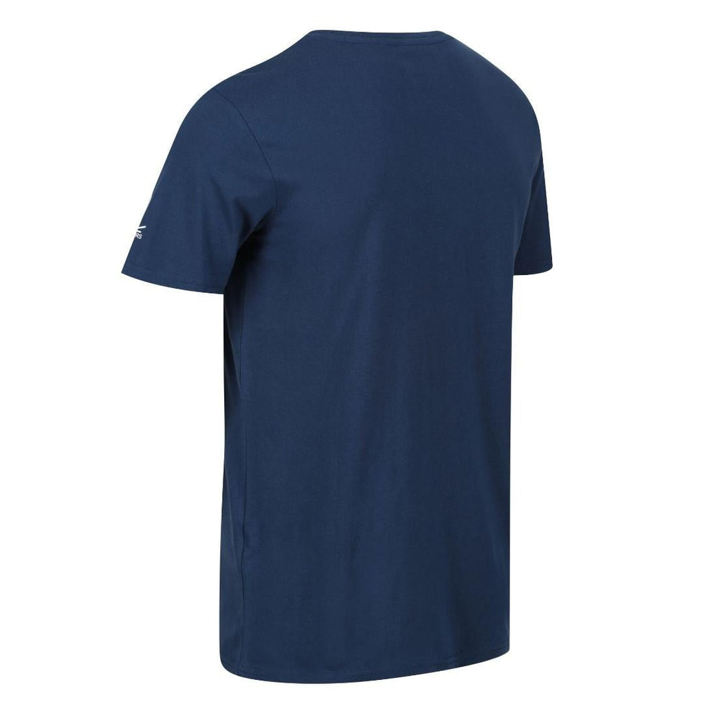 Regatta Men's Breezed III Graphic T - Shirt - Blue Wing - Beales department store