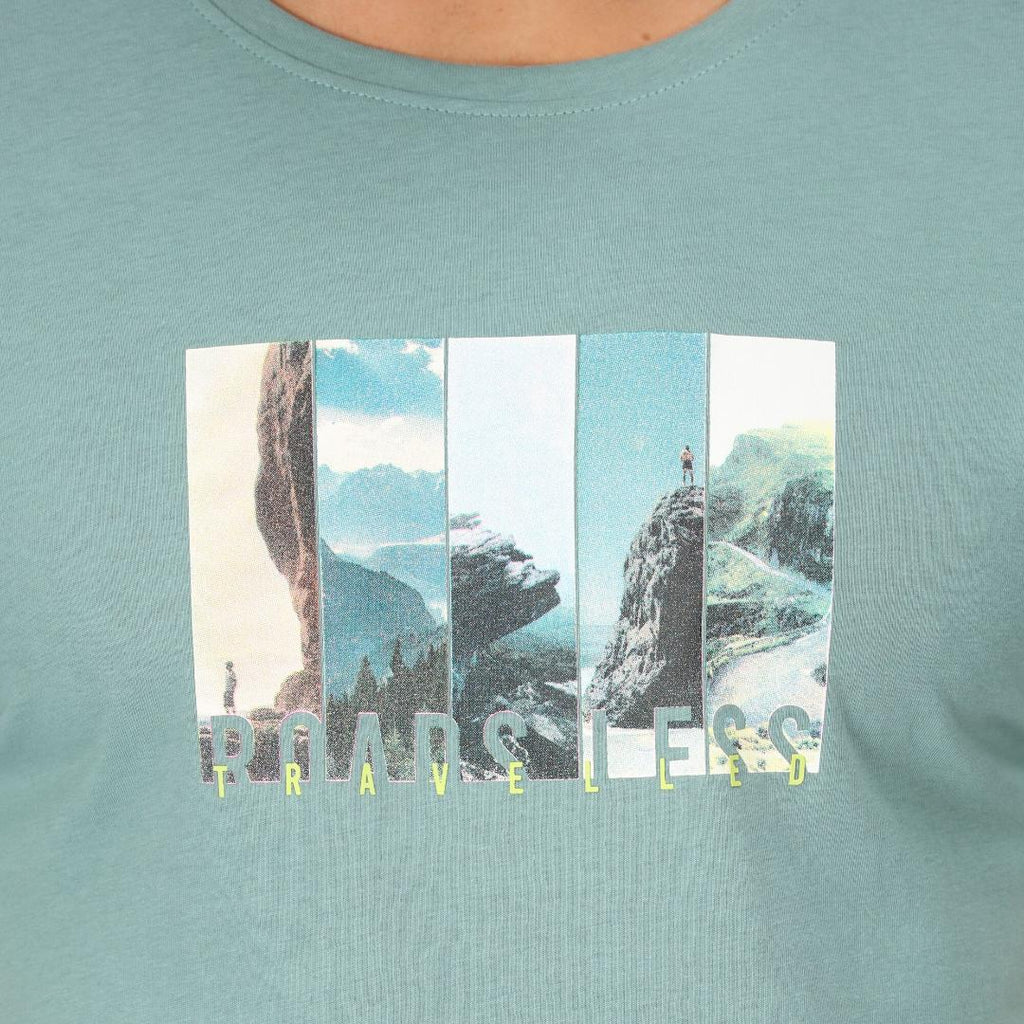 Regatta Men's Breezed III Graphic T - Shirt - Ivy Moss - Beales department store