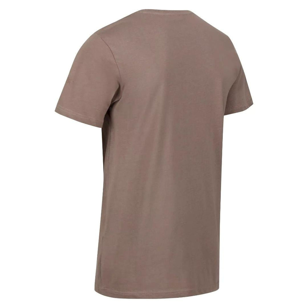 Regatta Men's Cline VII Graphic T - Shirt - Mink - Beales department store