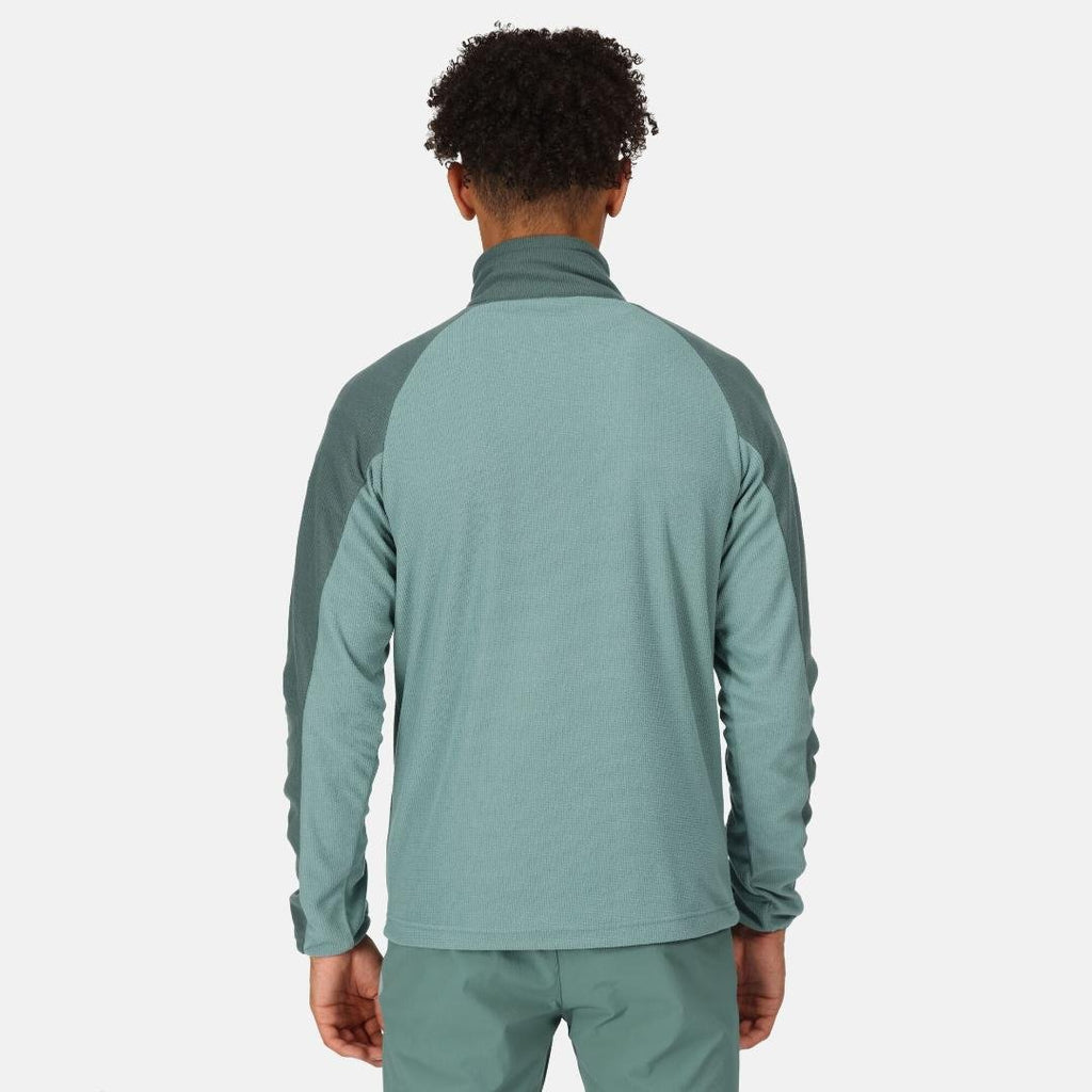 Regatta Men's Elson II Lightweight Fleece - Ivy Moss Sea Pine - Beales department store