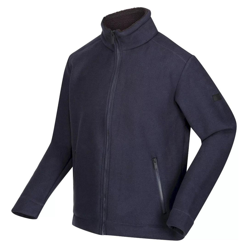 Regatta Men's Garrian II Full Zip Fleece - Navy - Beales department store