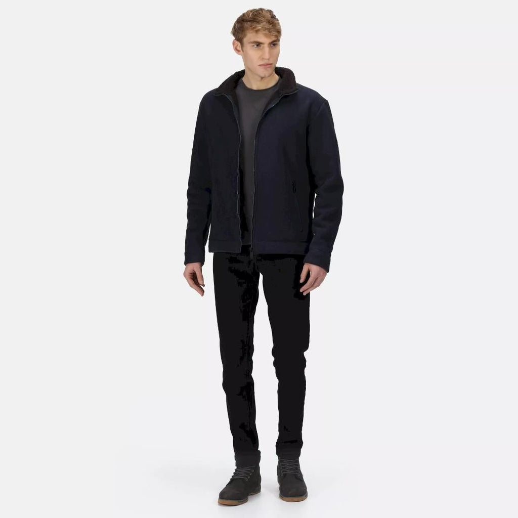 Regatta Men's Garrian II Full Zip Fleece - Navy - Beales department store