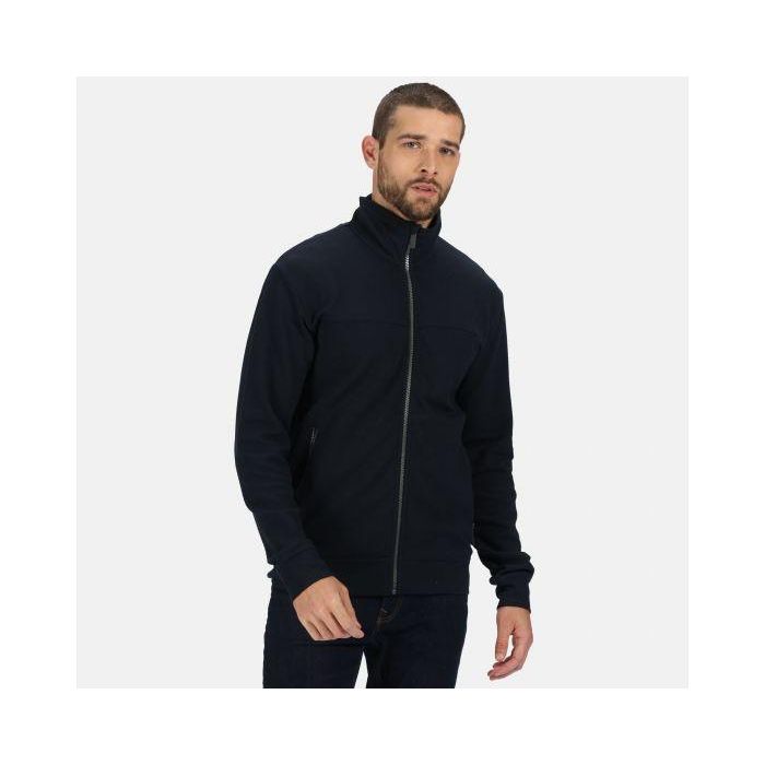 Regatta Men's Ives Full Zip Lightweight Fleece Navy - Beales department store