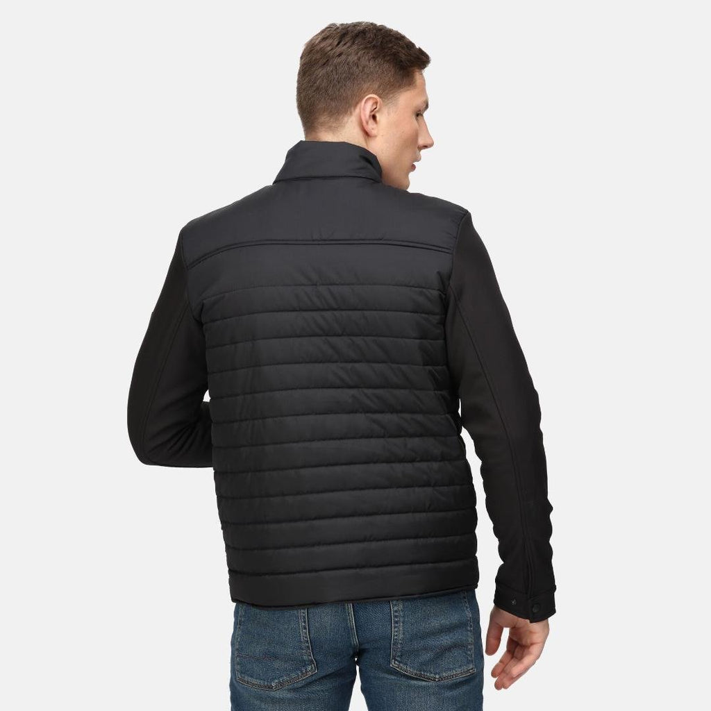 Regatta Men's Kadir Insulated Quilted Jacket Black - Beales department store