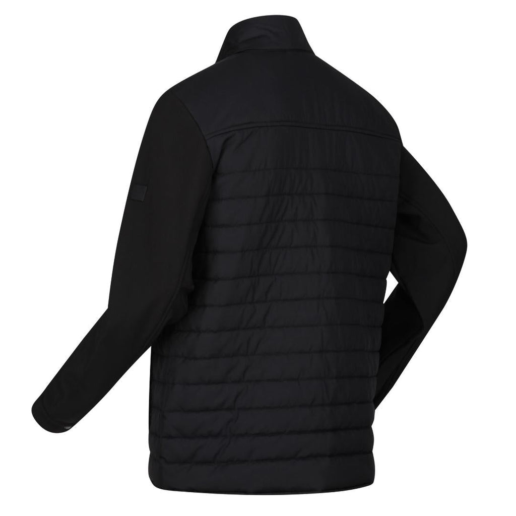 Regatta Men's Kadir Insulated Quilted Jacket - Black - Beales department store