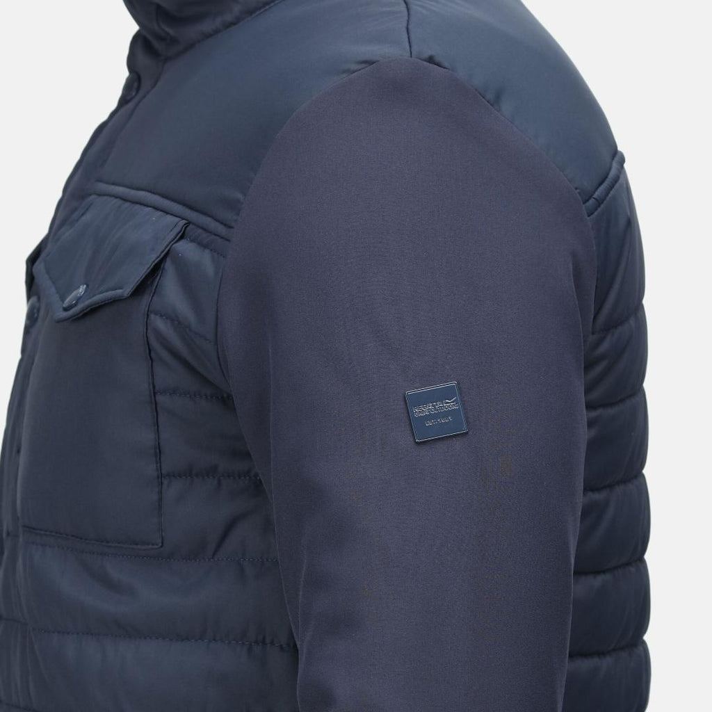 Regatta Men's Kadir Insulated Quilted Jacket Navy - Beales department store