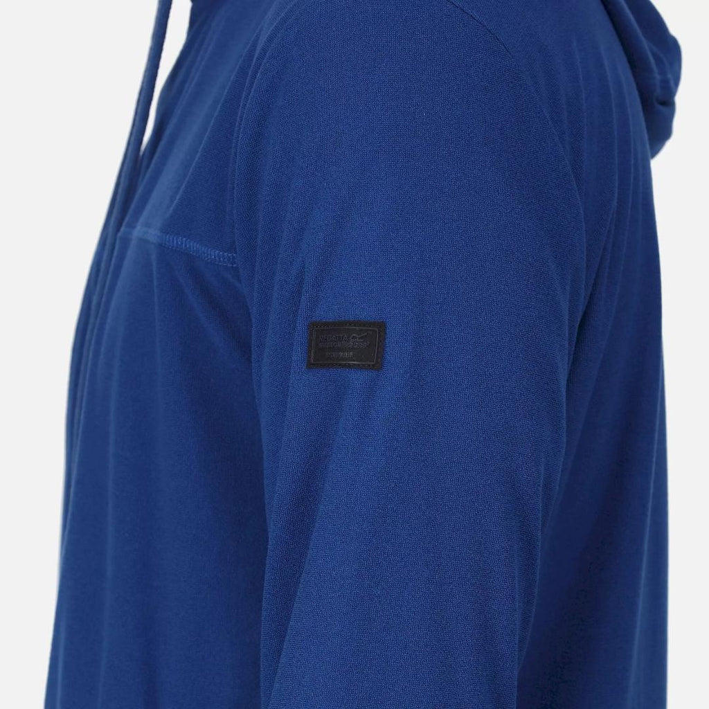 Regatta Men's Shorebay Full Zip Hoodie - Royal Blue - Beales department store