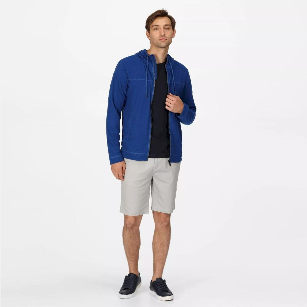 Regatta Men's Shorebay Full Zip Hoodie - Royal Blue - Beales department store