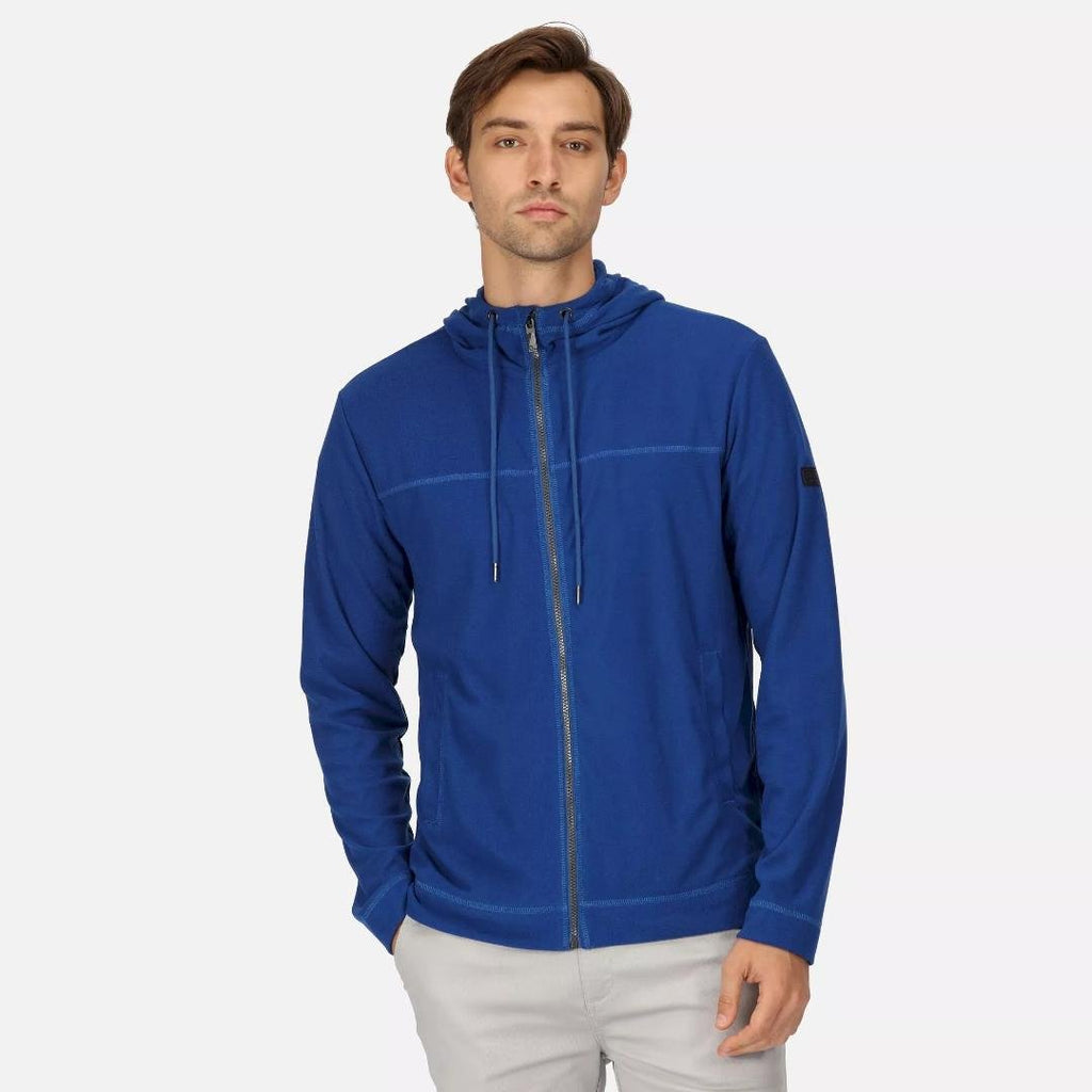 Regatta Men's Shorebay Full Zip Hoodie - Royal Blue - Beales department store