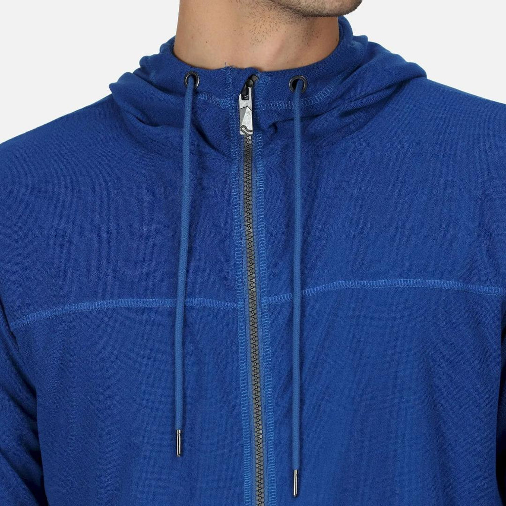 Regatta Men's Shorebay Full Zip Hoodie - Royal Blue - Beales department store