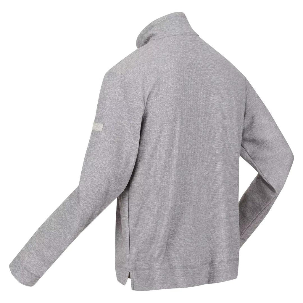 Regatta Men's Shorebay Quarter Zip - Silver Grey Marl - Beales department store