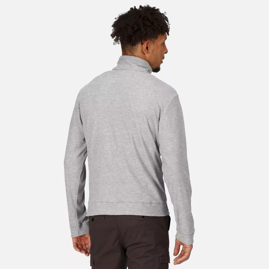 Regatta Men's Shorebay Quarter Zip - Silver Grey Marl - Beales department store