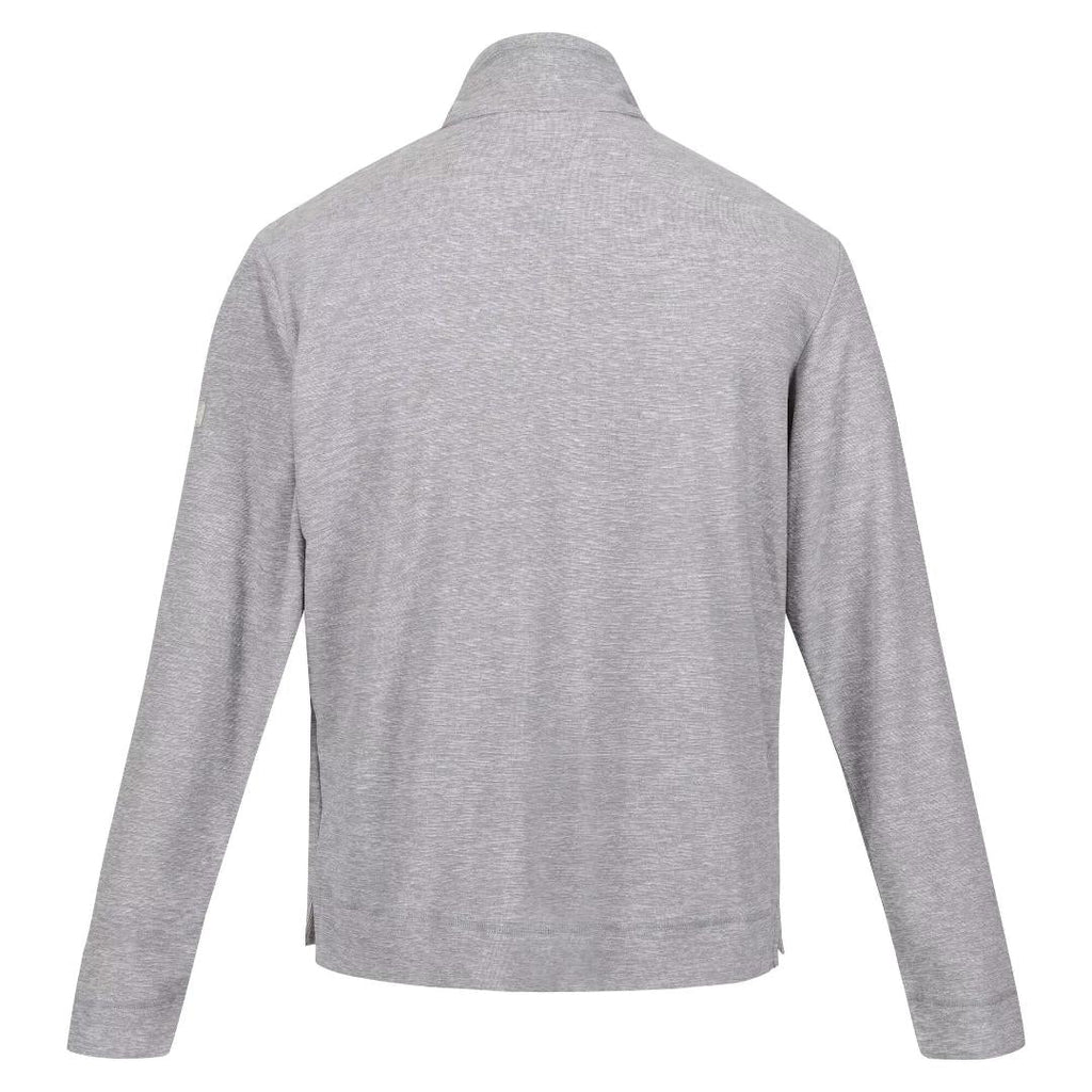 Regatta Men's Shorebay Quarter Zip - Silver Grey Marl - Beales department store