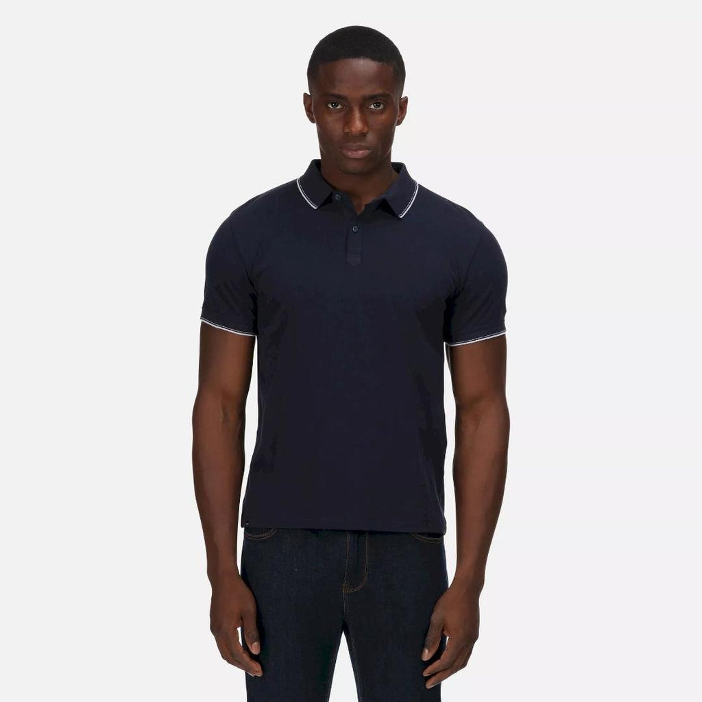 Regatta Men's Tadeo Polo Shirt - Navy - Beales department store